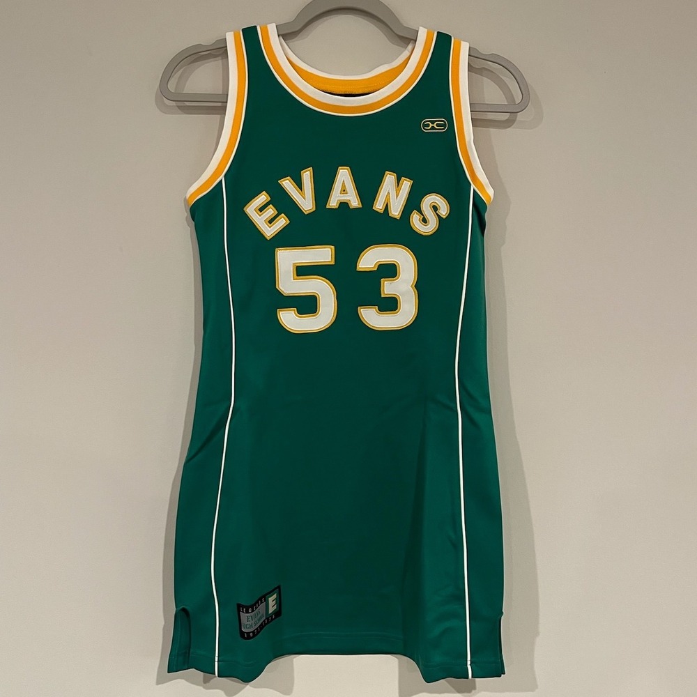 Varsity Legends Evans High School‎ Darryl Dawkins 53 Throwback Jersey Green S
